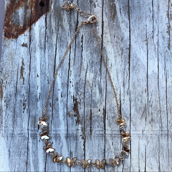 Spirited Butterfly Choker Necklace! - Picture 2 of 4